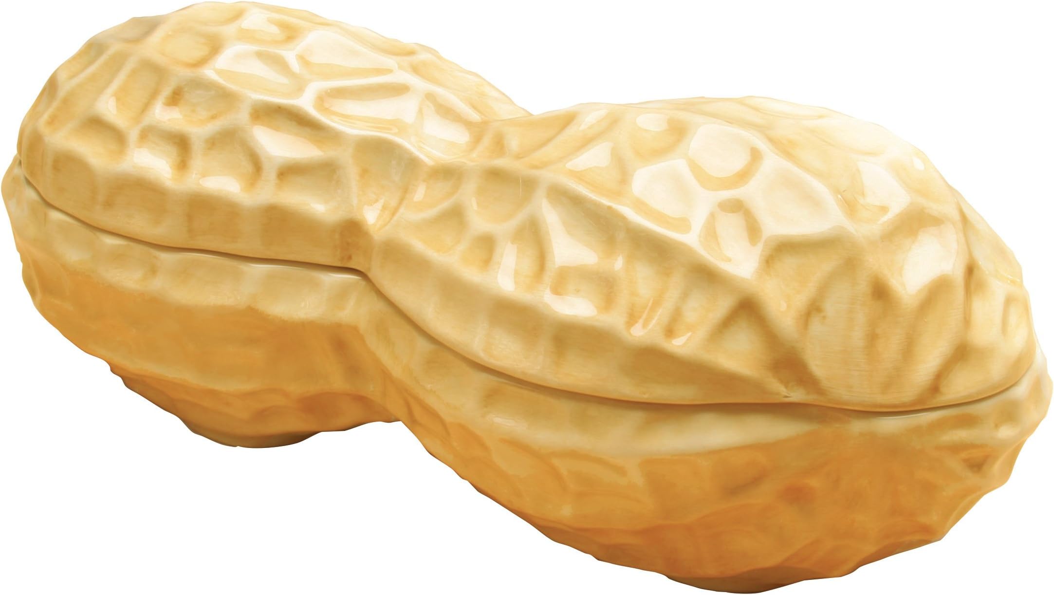 SUMMIT COLLECTION Peanut Collectible Vegetable Ceramic Container