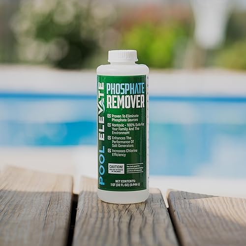 Miniatura 5 de Removedor de fosfato mantiene el agua cristalina, mejora la calidad del agua de la piscina para piscinas elevadas e interiores, seguro para tu