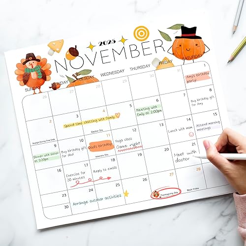 Miniatura 2 de Calendario magnético para refrigerador  Calendario magnético para nevera  Funciona desde enero de 2024 hasta diciembre de 2025  24  Calendario