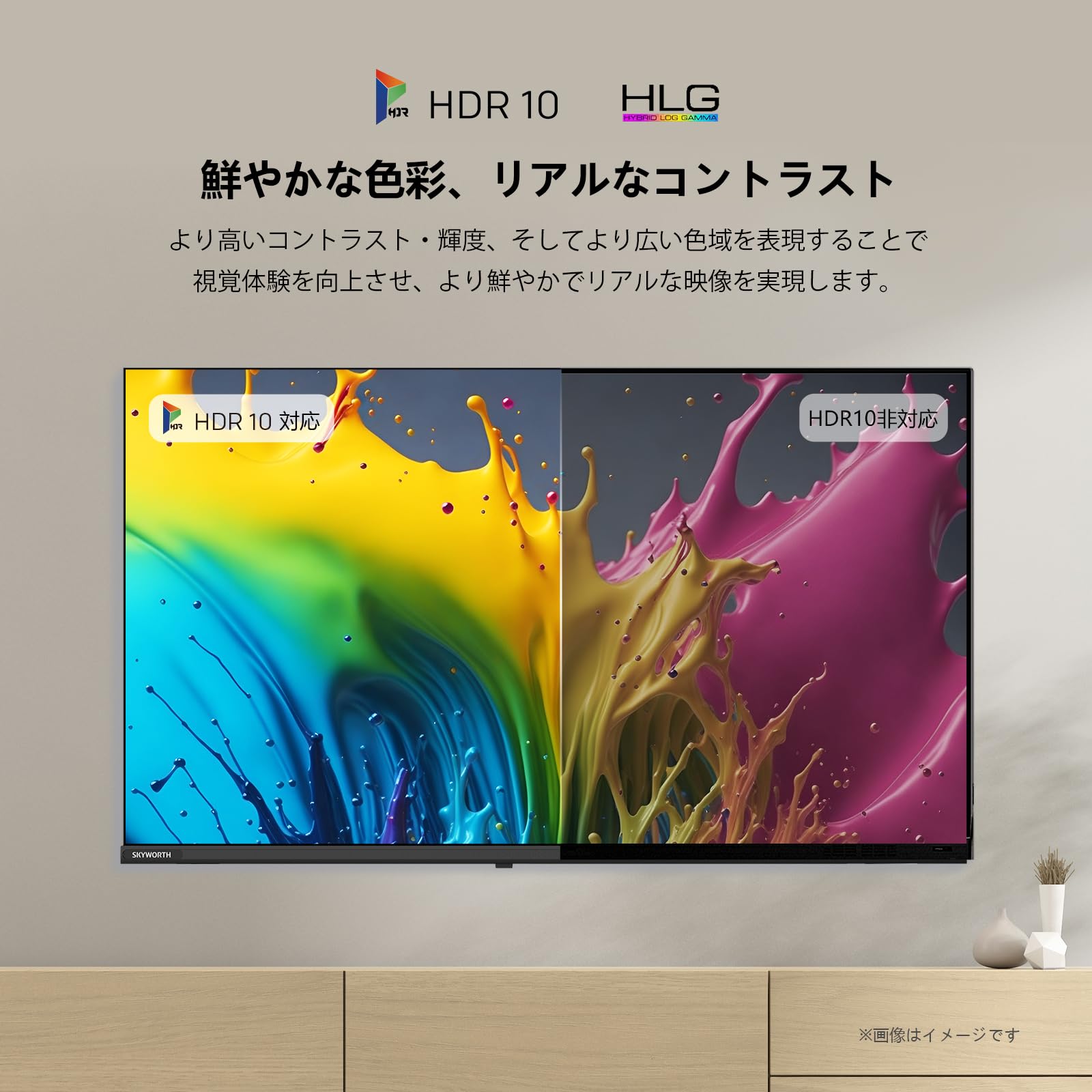 Amazon | SKYWORTH テレビ 32インチ HD 液晶 地上波対応 Googleテレビ