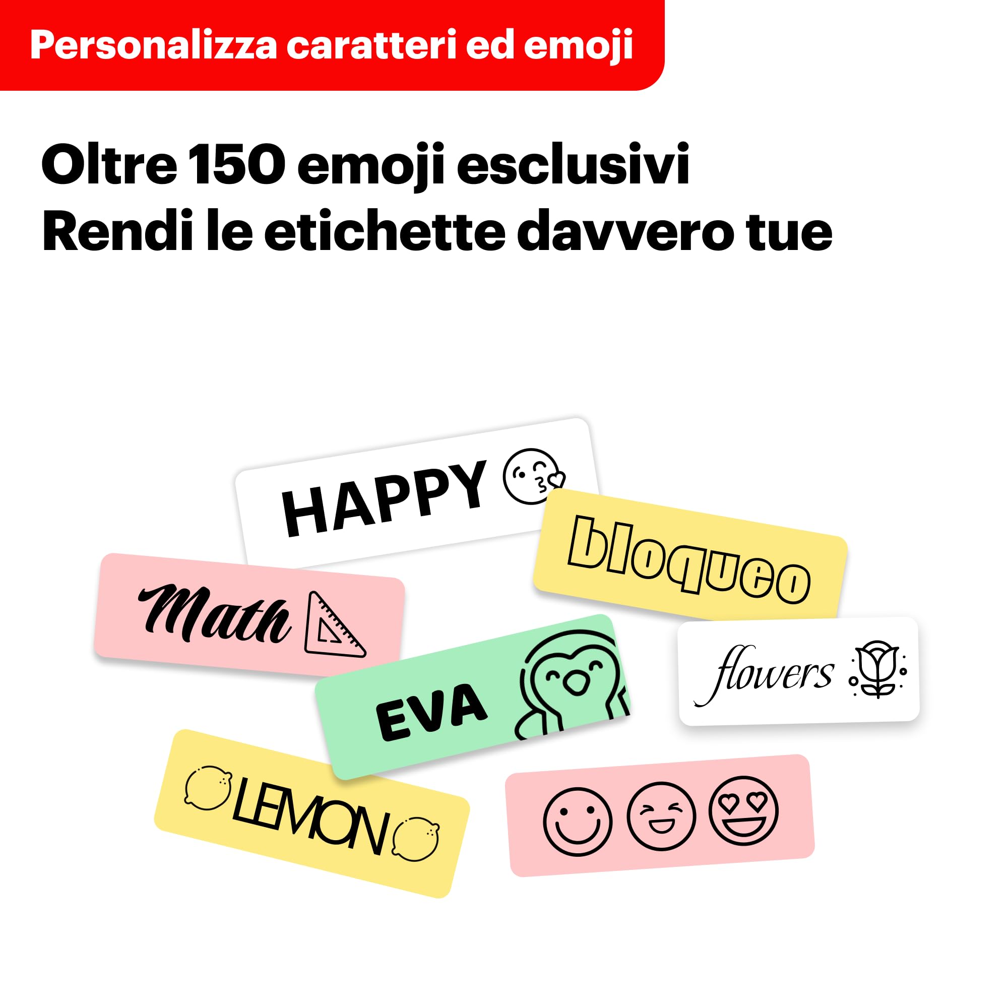 KODAK Label Era Regalo di Natale M50 Label Maker Machine Bundle, bianco