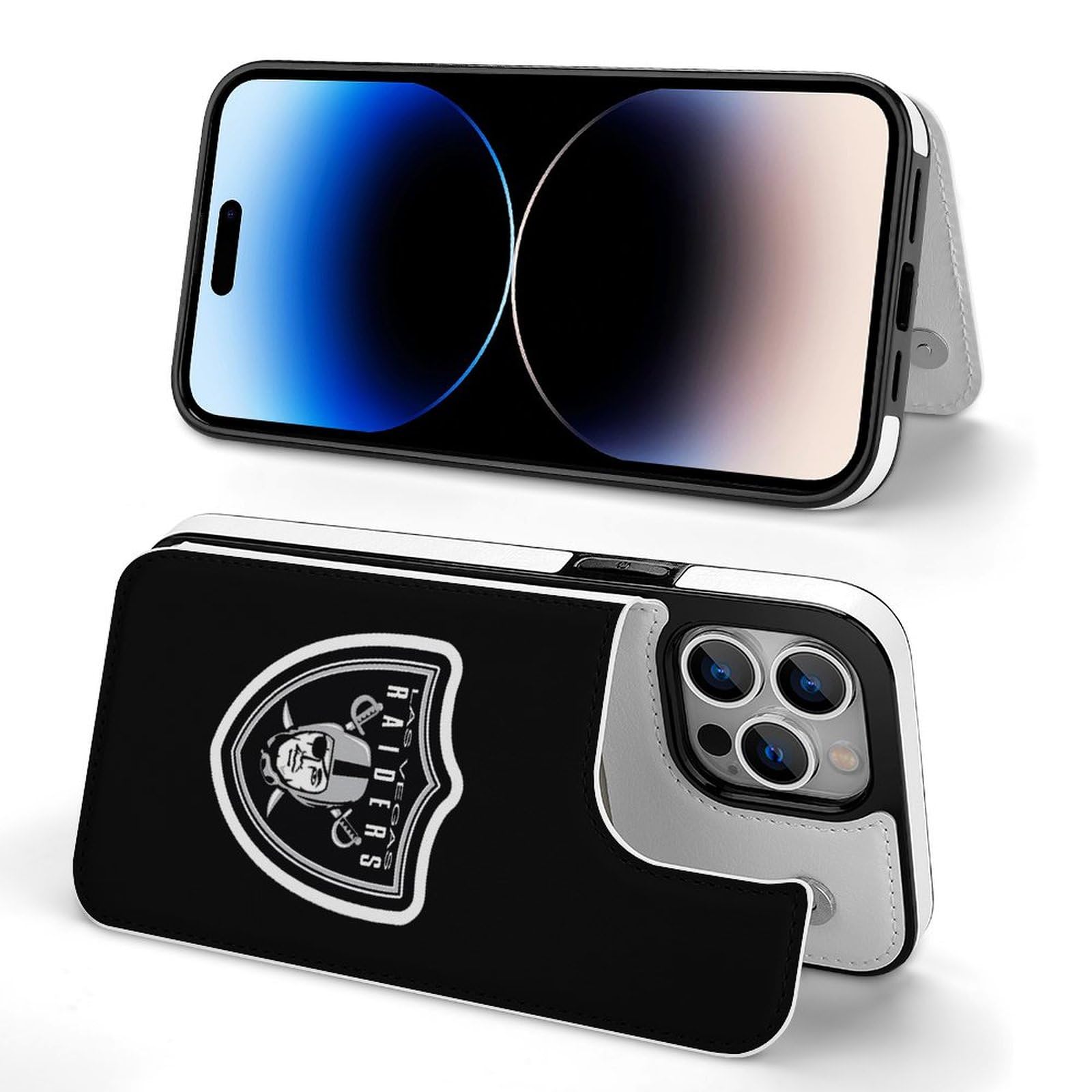 Amazon.co.jp: ラスベガス・レイダース iPhone 14 ケース 手帳型