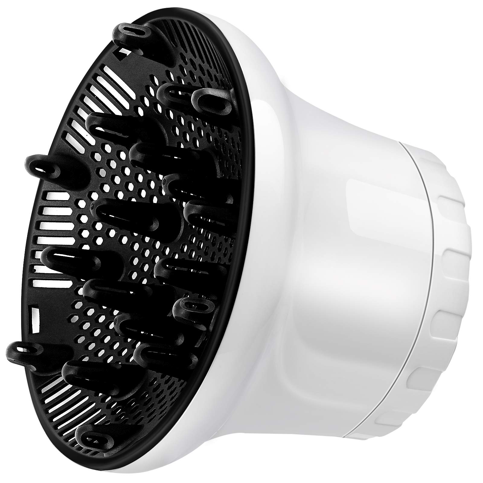 Universal Hair Diffuser Suitable for 1.4 in to 2.6 in Adjustable Hair Dryer Diffuser Nozzle for Curly or Wavy Hair Styling