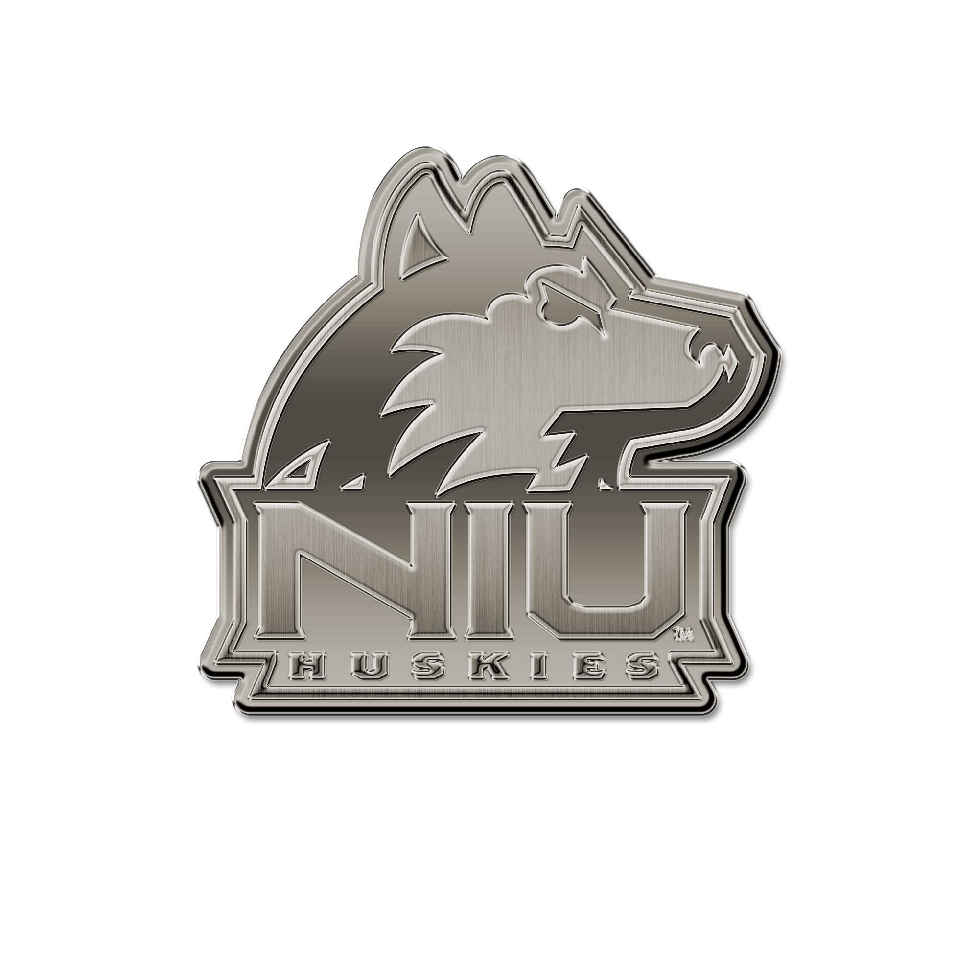 NCAA Standard Antique Nickel Auto Emblem for Car/Truck/SUV