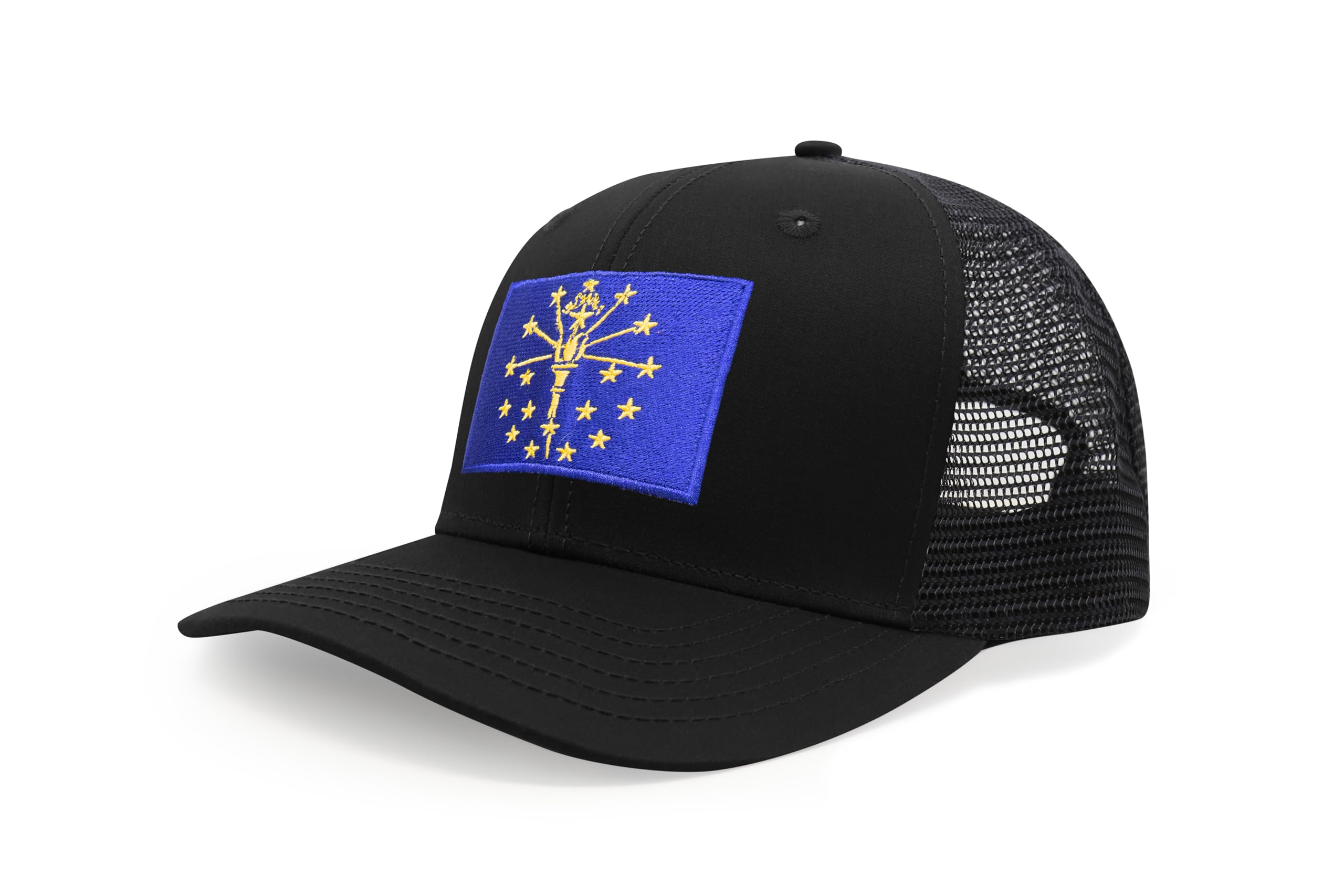 International Tie State Hat for Men and Women, Adjustable Snapback Trucker Baseball Cap with Embroidered Patch