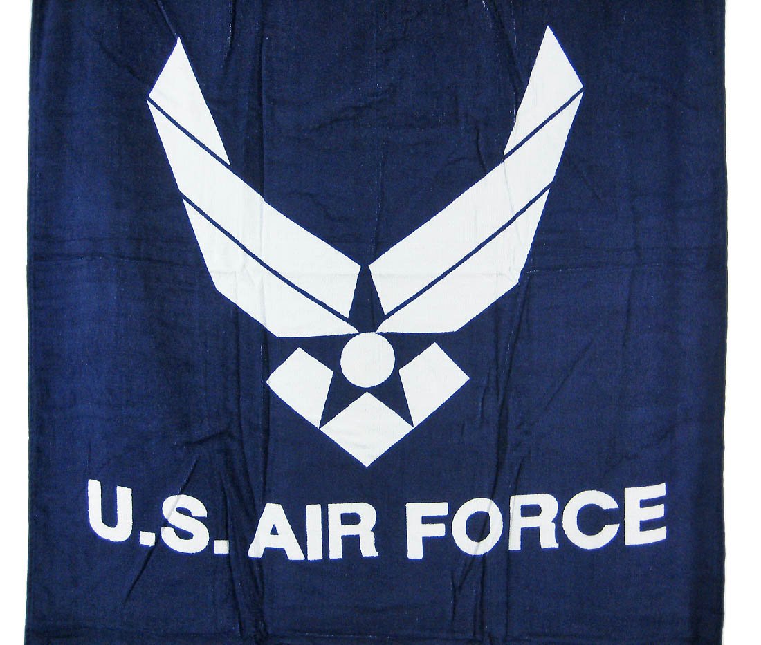 United States Air Force Blue Beach Towel 60 Inches X 30 Inches USAF
