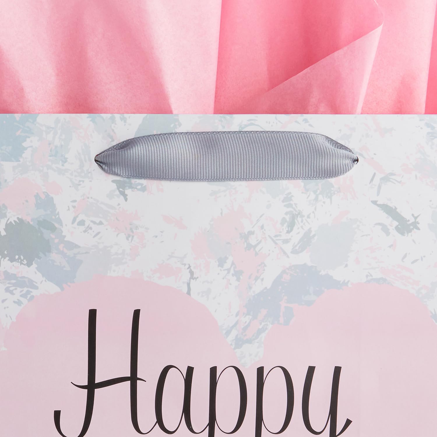 SUNCOLOR 13" Large Gift Bag with Tissue Paper for Mother's Day