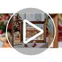VABAMNA Christmas Party Favor for Kids - 30 Sheets Make a Gingerbread House DIY Craft Stickers Scenes for Xmas Holiday Activity Party Game Supplies, 15 Sets