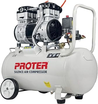 Proter 2 HP 50 LT COMPRESSOR QUIET OIL-FREE