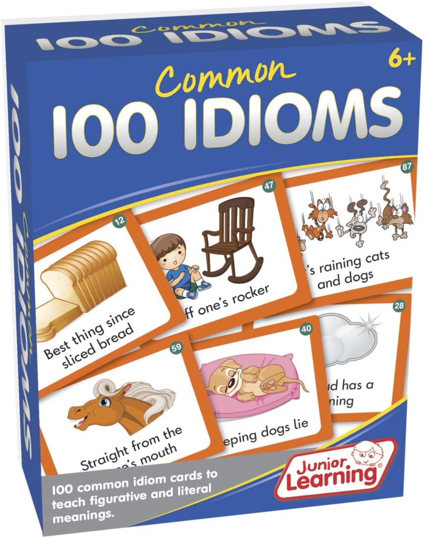 Junior Learning 100 Common Idioms, JL473
