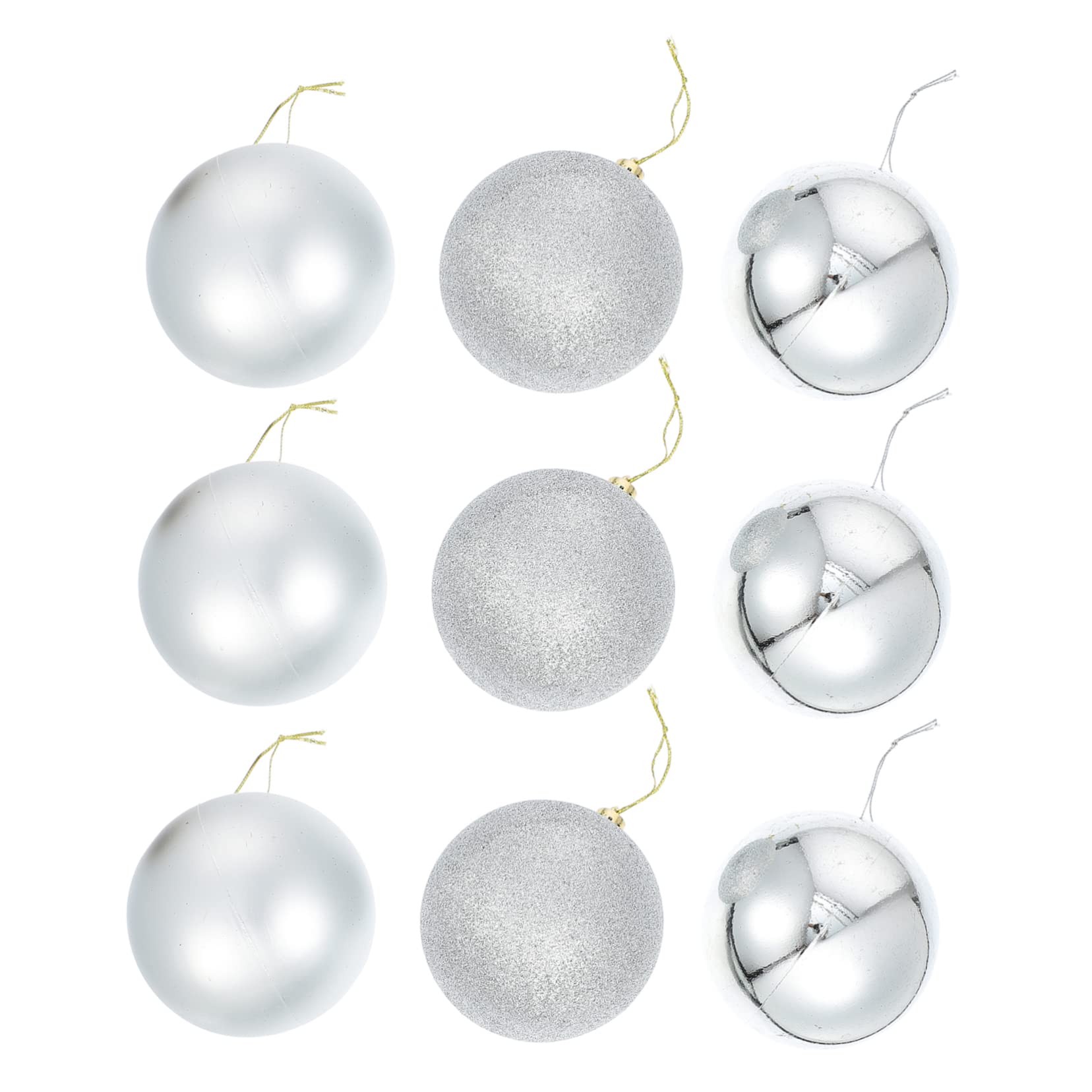 IMIKEYA 24stücke Weihnachtskugeln als Hängekugeln für Baumdekoration Dekorative Kugeldekoration für Party und Zuhause Anhänger für Weihnachtsbaum