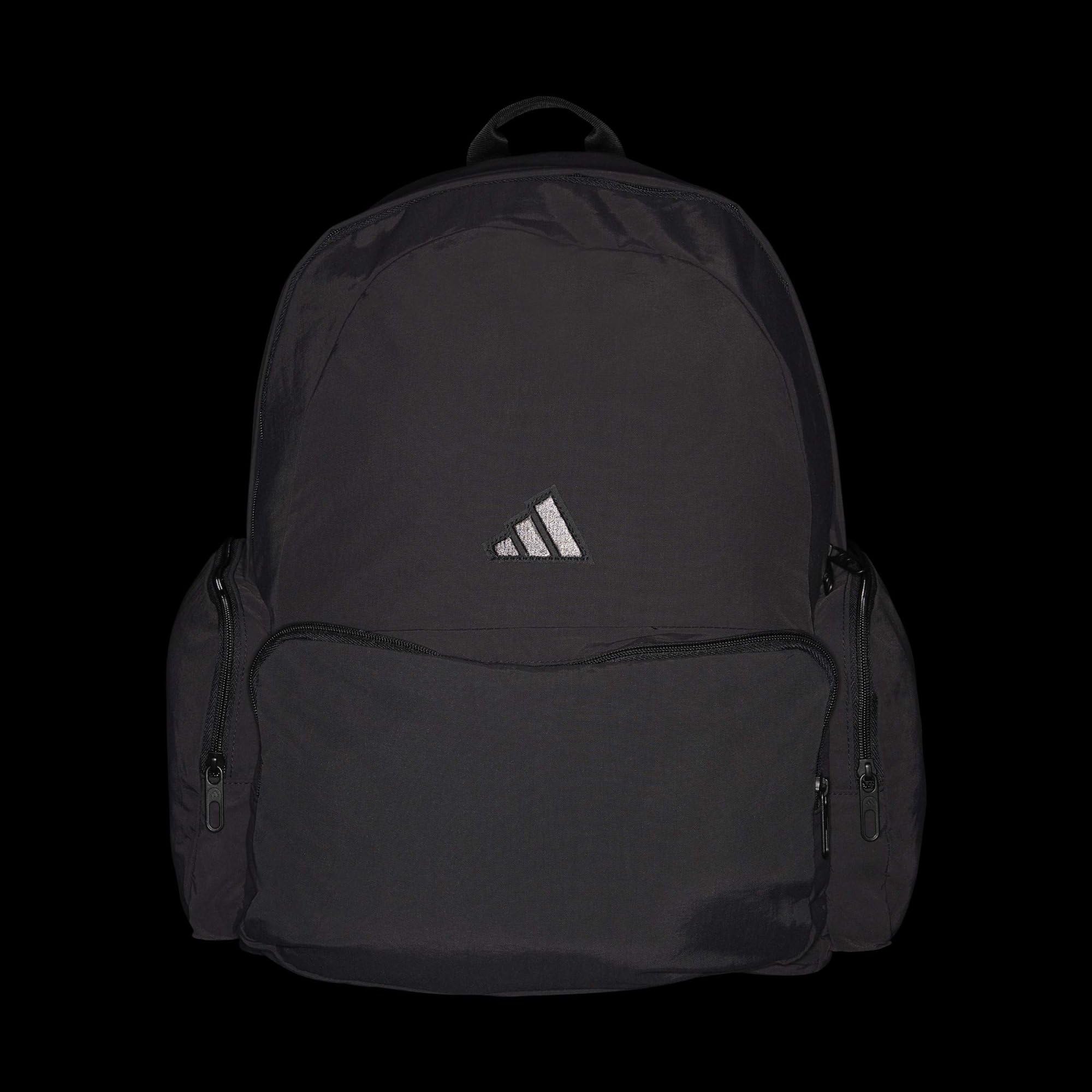 adidas Unisex Essentials Supersize Backpack, black/white, One size