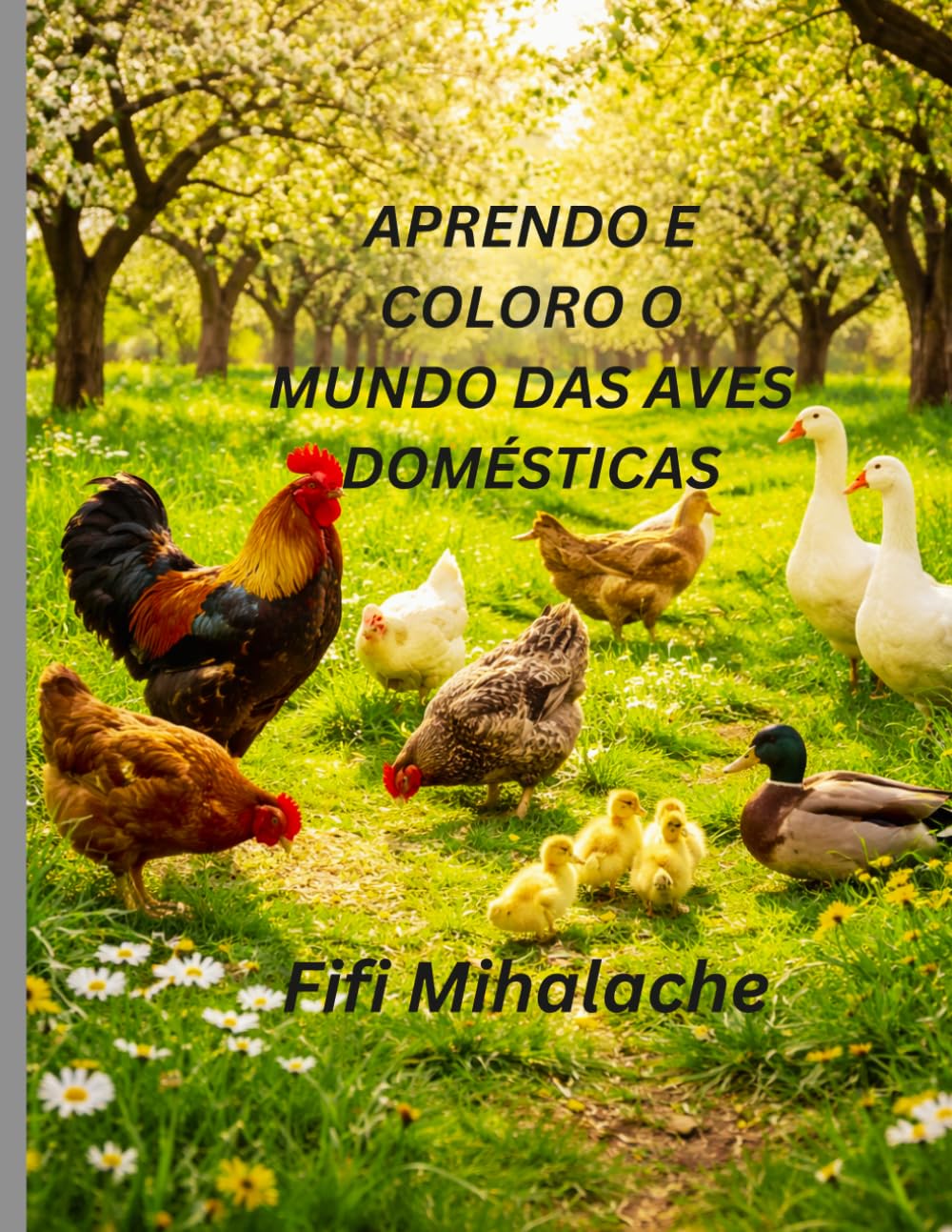 APRENDO E COLORO O MUNDO DAS AVES DOMÉSTICAS: Para crianças com idades entre 4 e 10 anos