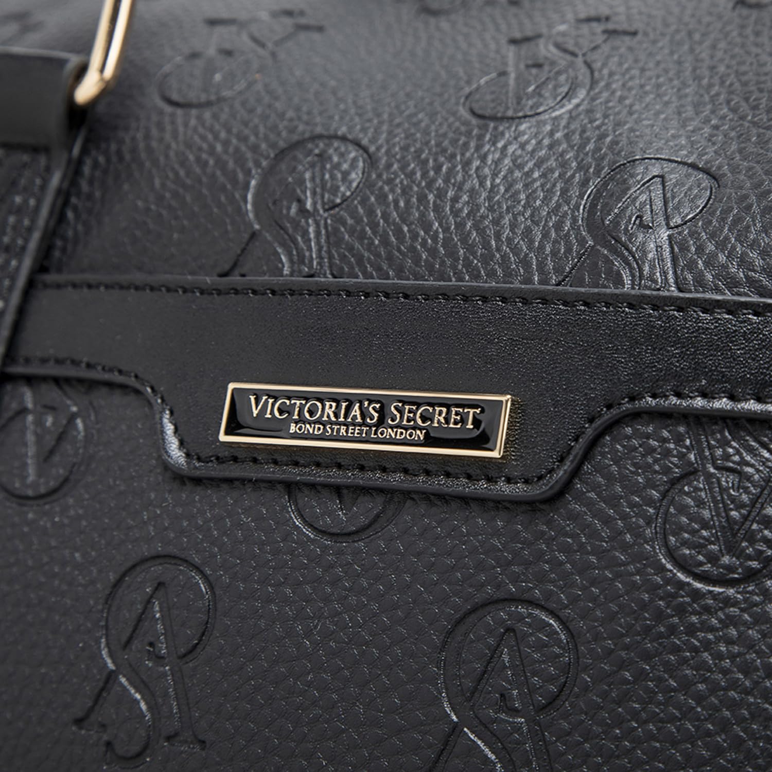 Victorias Secret Borsa a Tracolla da Donna, Borse Tote Grande Zip e Impermeabile, Borsa Messenger Nero