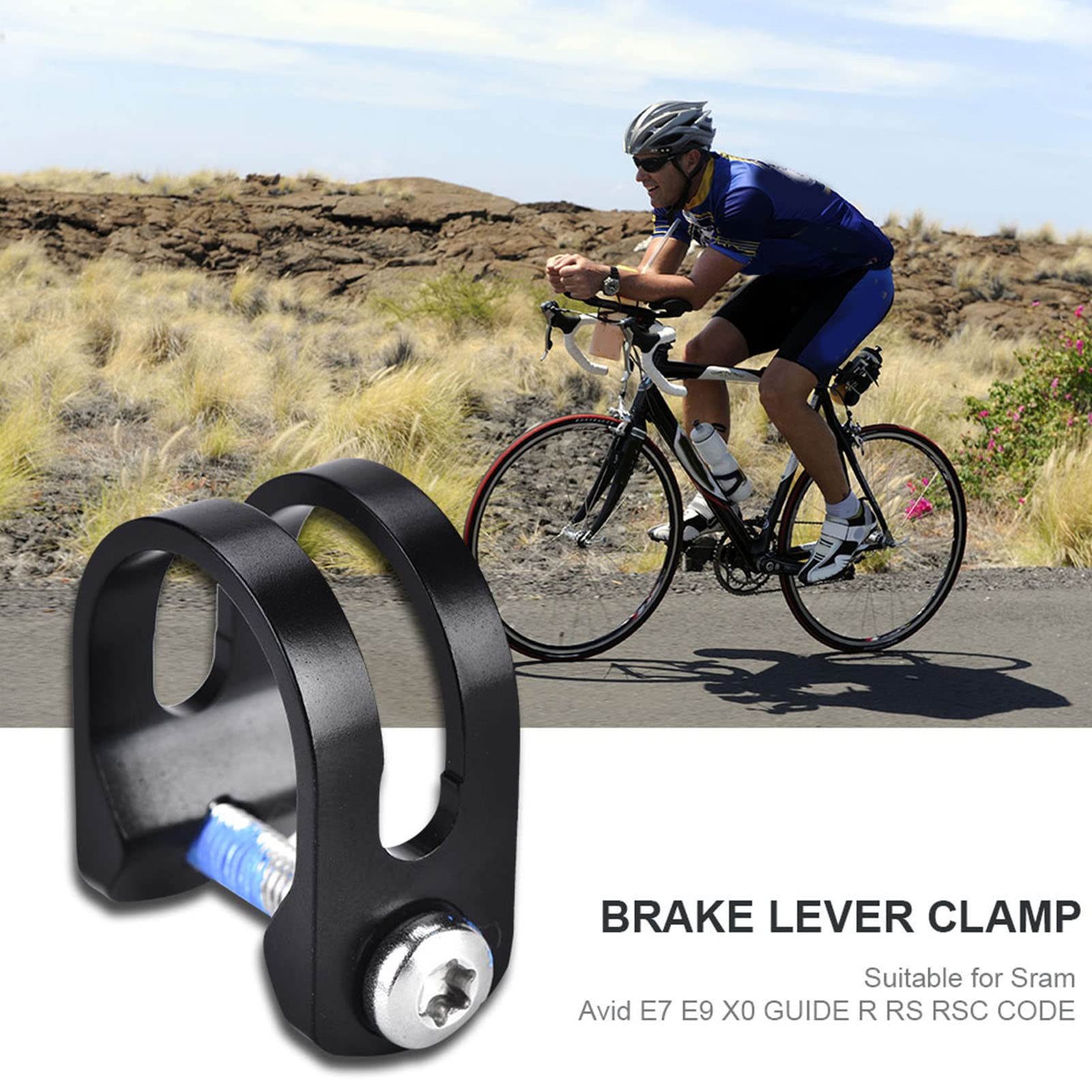 Bici Freno Leva Morsetto Mountain Alluminio Freno Accessori con