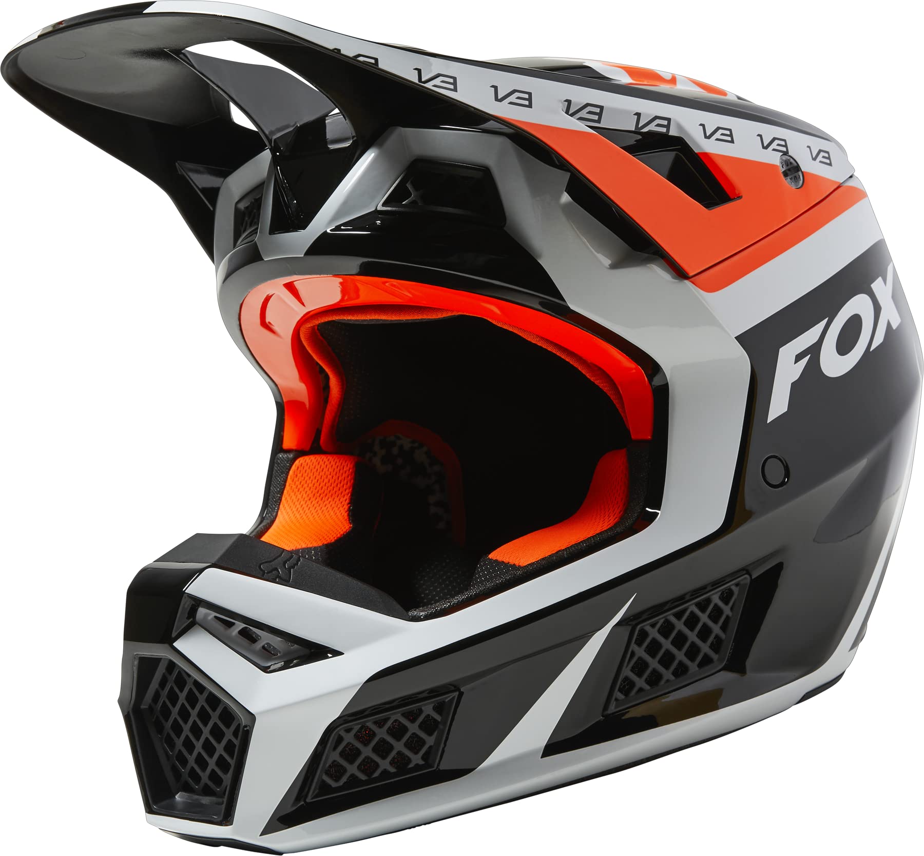 Amazon.com: Fox Racing Unisex V3 RS Motocross Dirt Bike Helmet