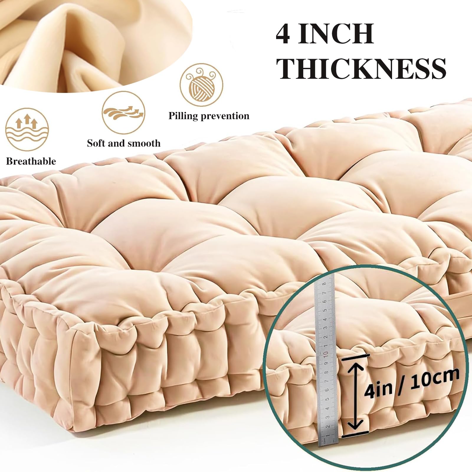 Panchina in velluto tufted, cuscino per sedia con manico, per sedie da cucina e pianoforte, divani, 120 cm, 150 cm, 80 cm, 100 cm, 90 x 30 cm, 10 cm di spessore, per sedie da cucina e pianoforte