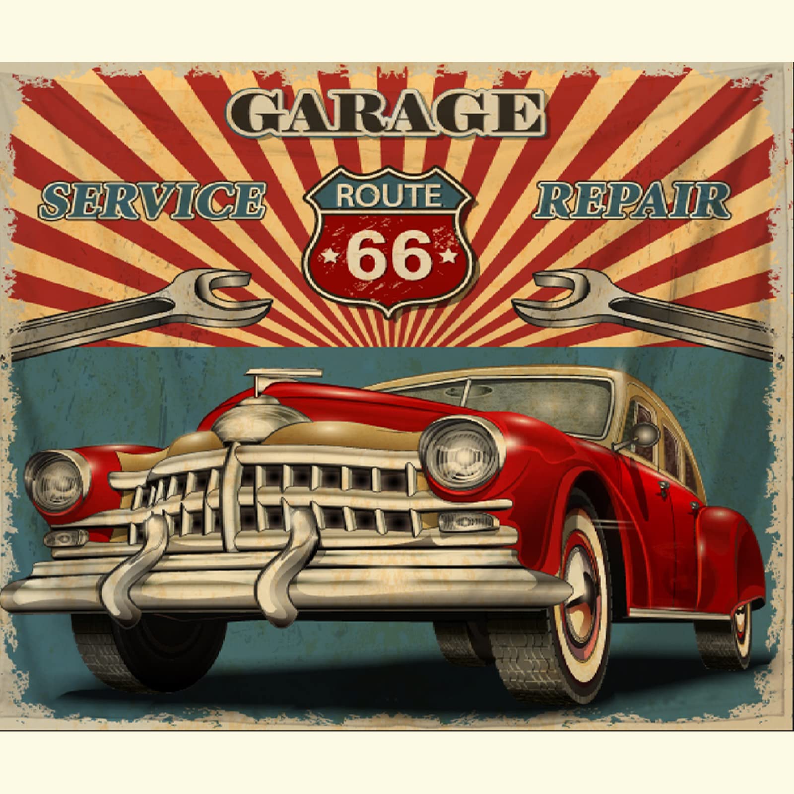 フジカラー　マットパネル　レーシングカー　ヴィンテージ　レトロ　写真　壁掛け Amazon.co.jp: 東宝 タペストリー 車 レトロ クラシックカー