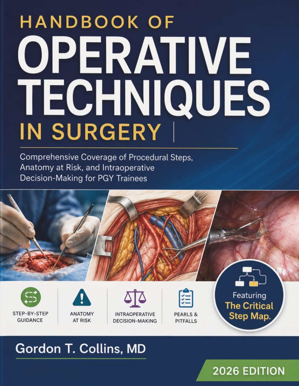 Handbook of Operative Techniques in Surgery 2026: Comprehensive Coverage of Procedural Steps, Anatomy at Risk, and Intraoperative Decision-Making for PGY Trainees