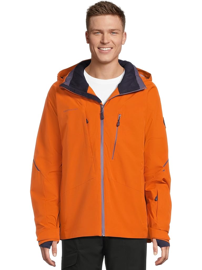 Orange Obermeyer Raze Jacket
