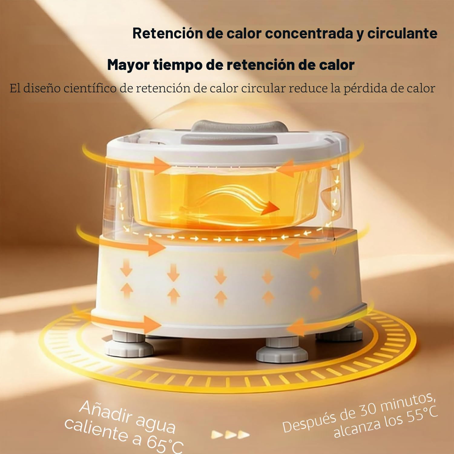 Equipo de Spa para Cabeza, Fregadero Termostático Portátil con Tanque de Agua de 60L para Mejorar la Experiencia de Lavado de la Cabeza