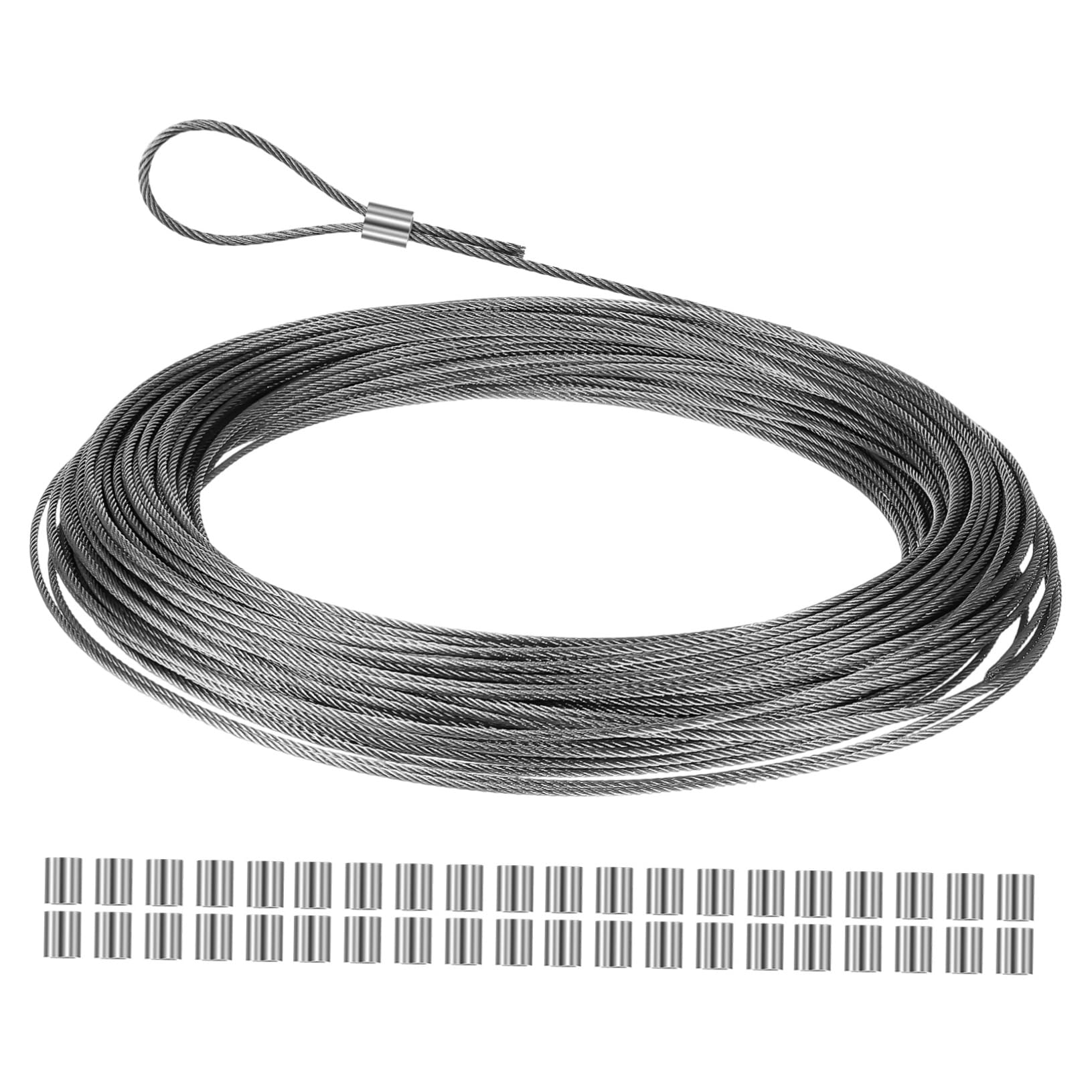 Câble acier inoxydable de tension Homoyoyo avec manchons de sertissage 100% robuste