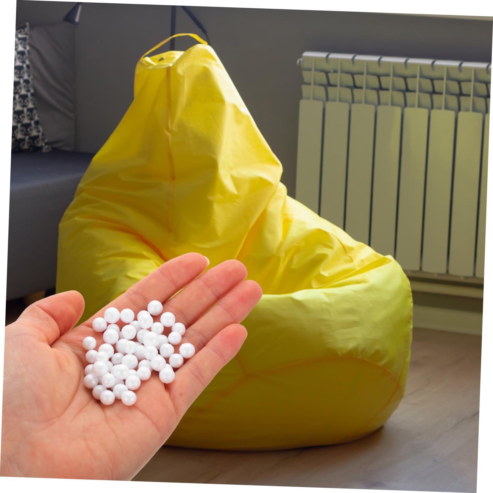 Partículas de Espuma de Relleno de Color Claro 1 Bolsa para Manualidades