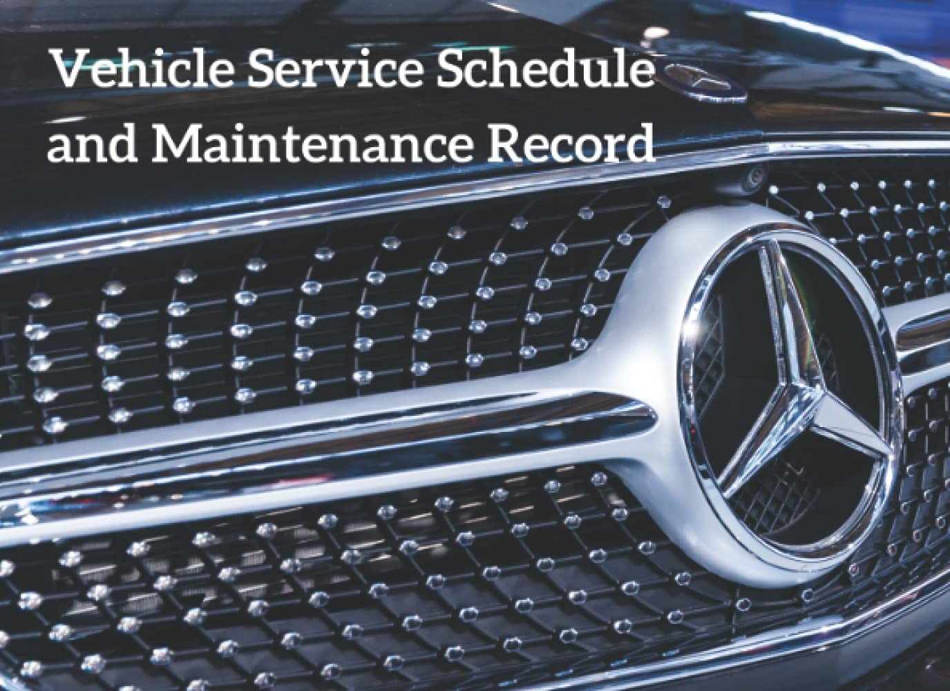 Vehicle Service Schedule and Maintenance Record: Replacement Service History Book
