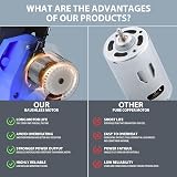 Mini motosega elettrica senza fili da 15,2 cm, motosega a batteria da 1,5 Ah, per tagliare il legno con blocco di sicurezza e sega a catena, deflettore da 15,2 cm, strumento professionale per il - 4