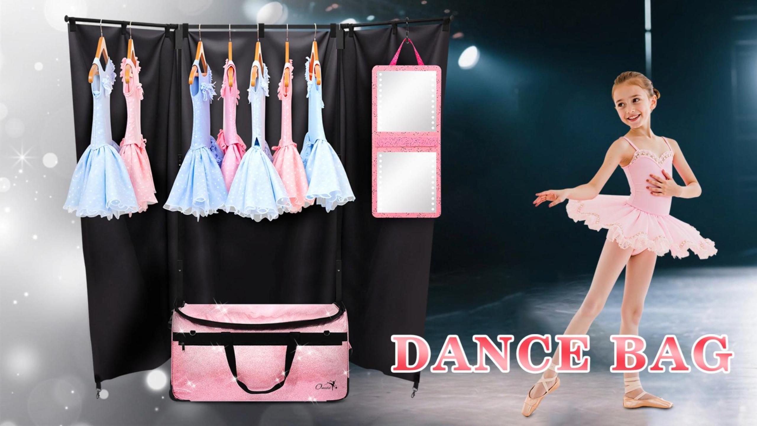 Amazon.com | Dance Bag with Garment Rack and Curtain, 23