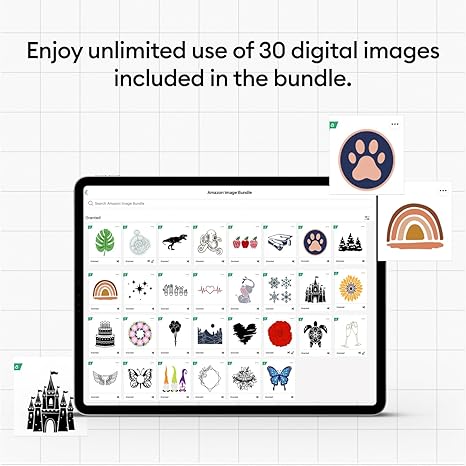 Cricut Maker 3 Smart Cutting Machine | Iron-On Starter Bundle