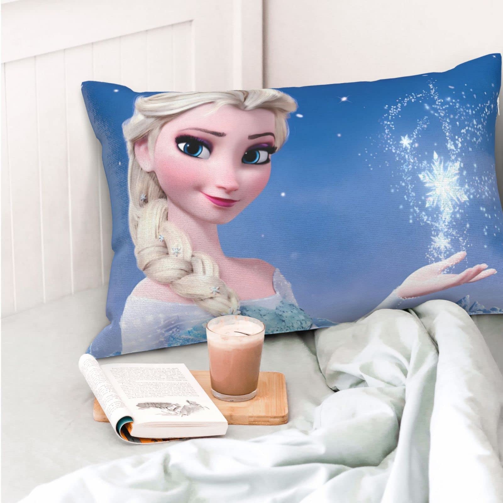 Amazon｜アナと雪の女王 枕カバー まくらカバー 綿100％ 枕カバー 適度 