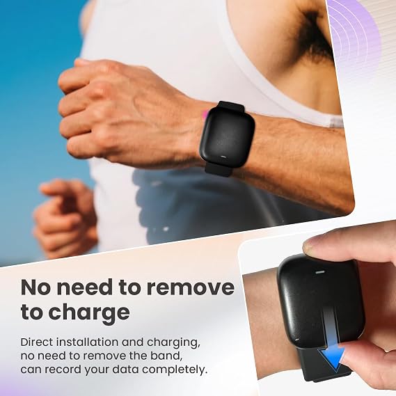Silicone Band Whoop 4.0/5.0 Compatible - Sweatproof Sports Wristband For Whoop4.0/5.0 Life MG/Peak/One Unisex Adjustable Strap 4.9 Inch~8.9 Inch For Swimming/Hiking/Outdoor