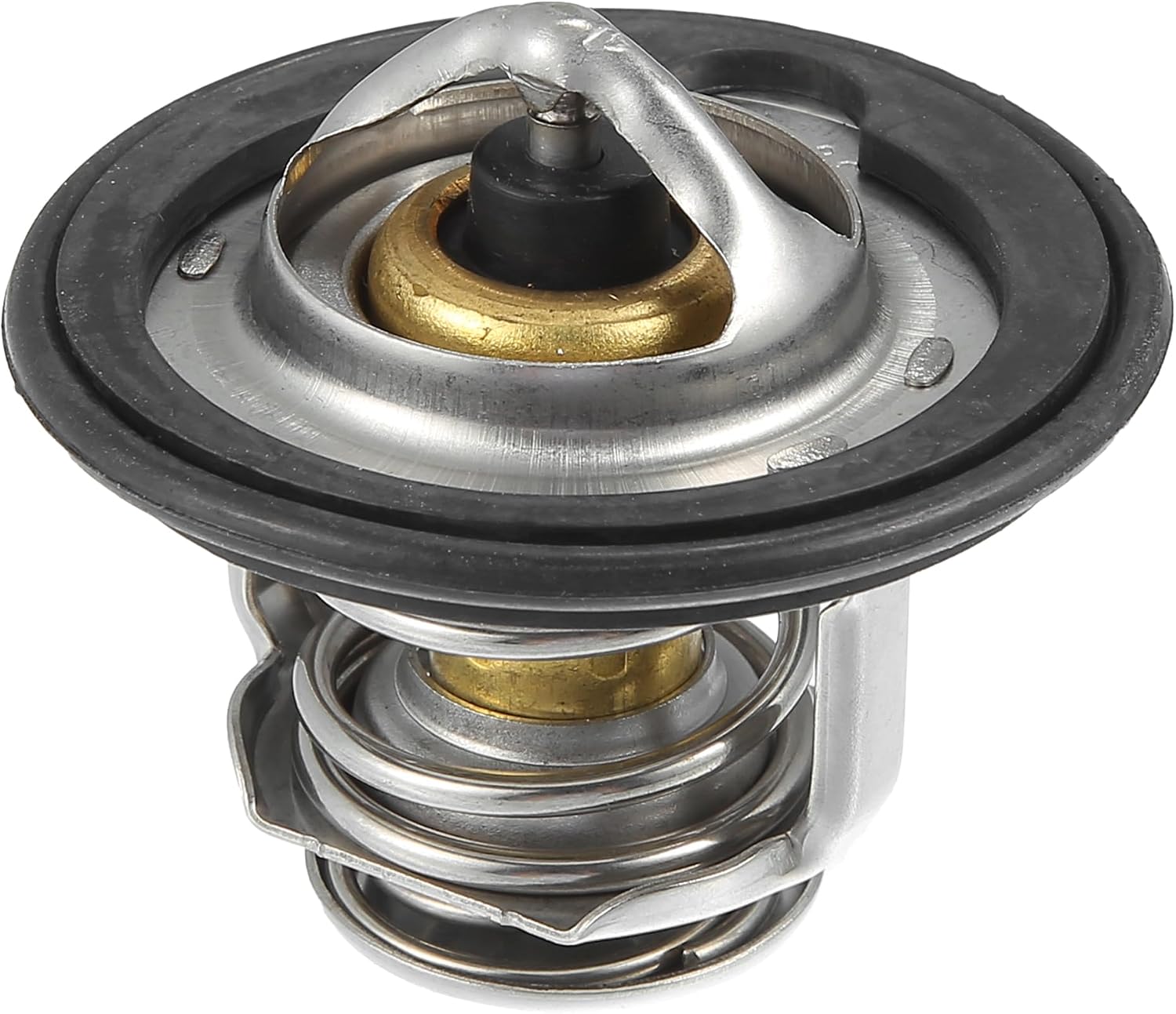 X AUTOHAUX 061935R0000 Engine Coolant Thermostat Replacement for Honda FIT 2015-2020 Aluminum Rubber