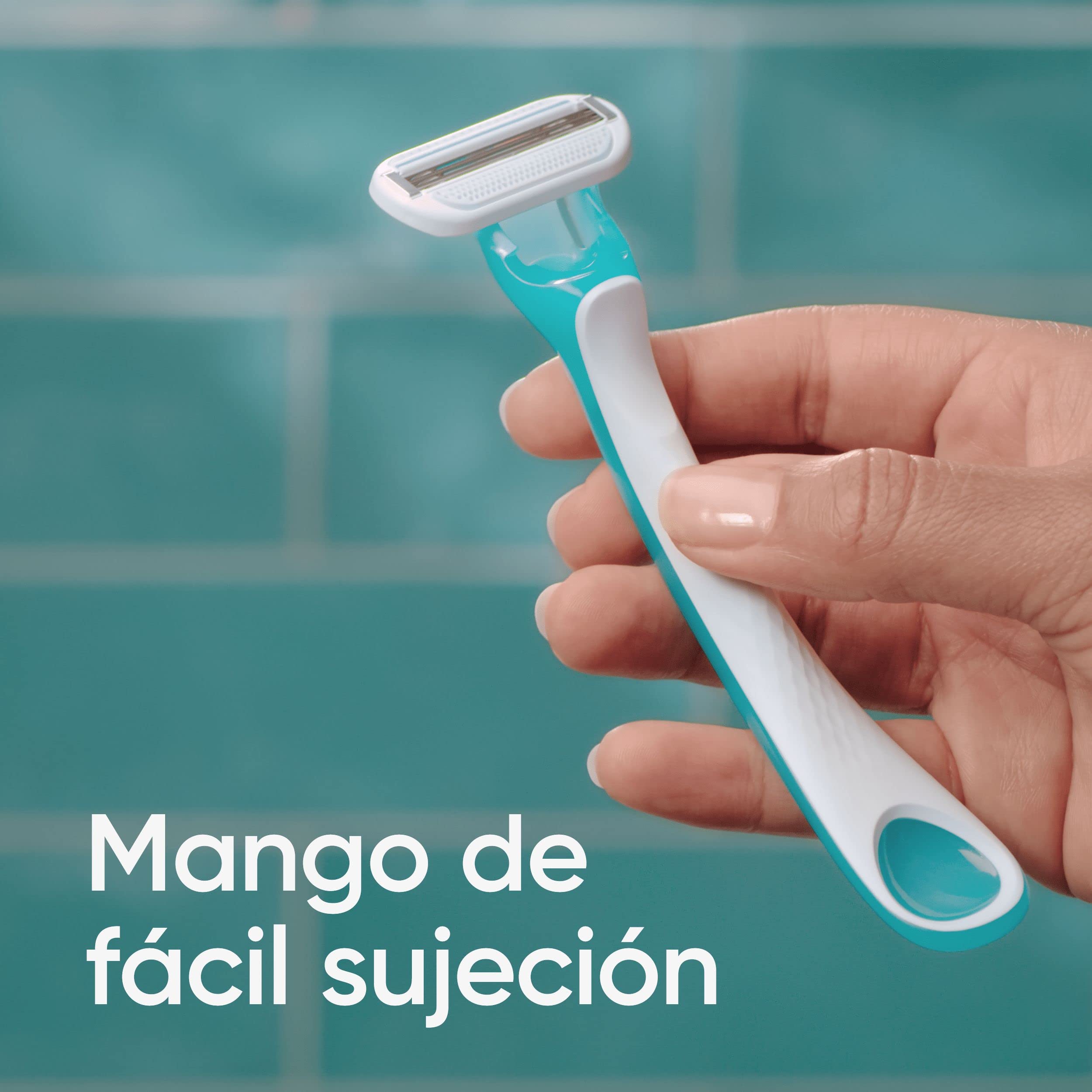 Venus Gillette Tropical Máquinillas Desechables de Depilación Para Mujer, Máquinilla de afeitar, Paquete De 6 Pack X 3unidades