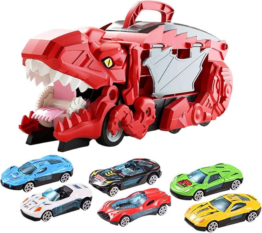 恐竜 トラック 輸送車 キャリア 恐竜の足跡 レース プレゼント 車7個セット 恐竜 トラック 輸送車 キャリア 恐竜の足跡 レース プレゼント 車7個