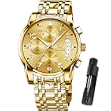 Mens Watches Waterproof Stainless Steel Adjustable Bracelet Watch Quartz Analog Watch for Men Fashion Business Classic Mens's Wrist watch's Casual Watches Gold/Blue/Black/White/Face/Dial