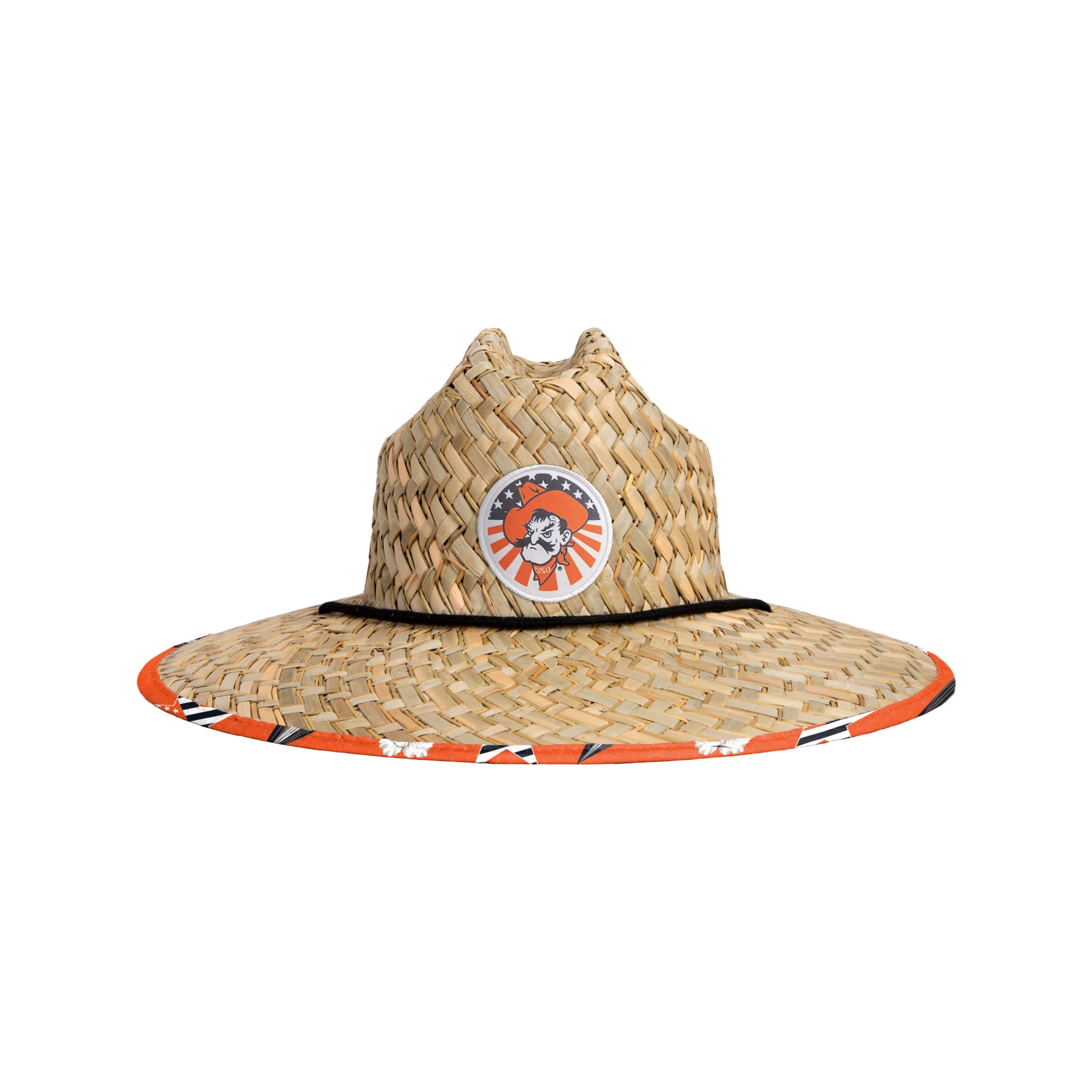 FOCO Oklahoma State Cowboys NCAA Americana Straw Hat