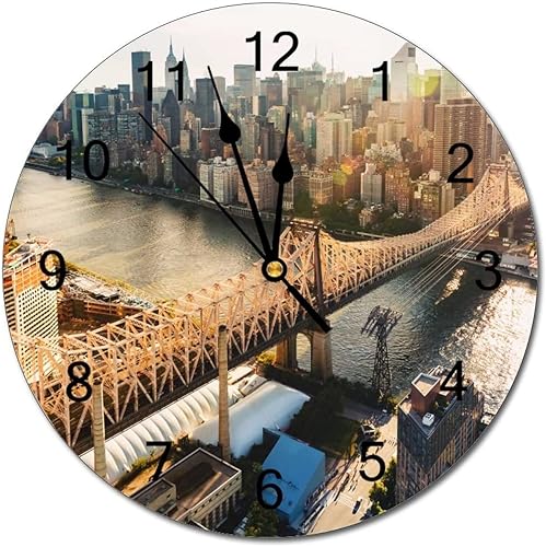 River City Glass Wall Clocks image