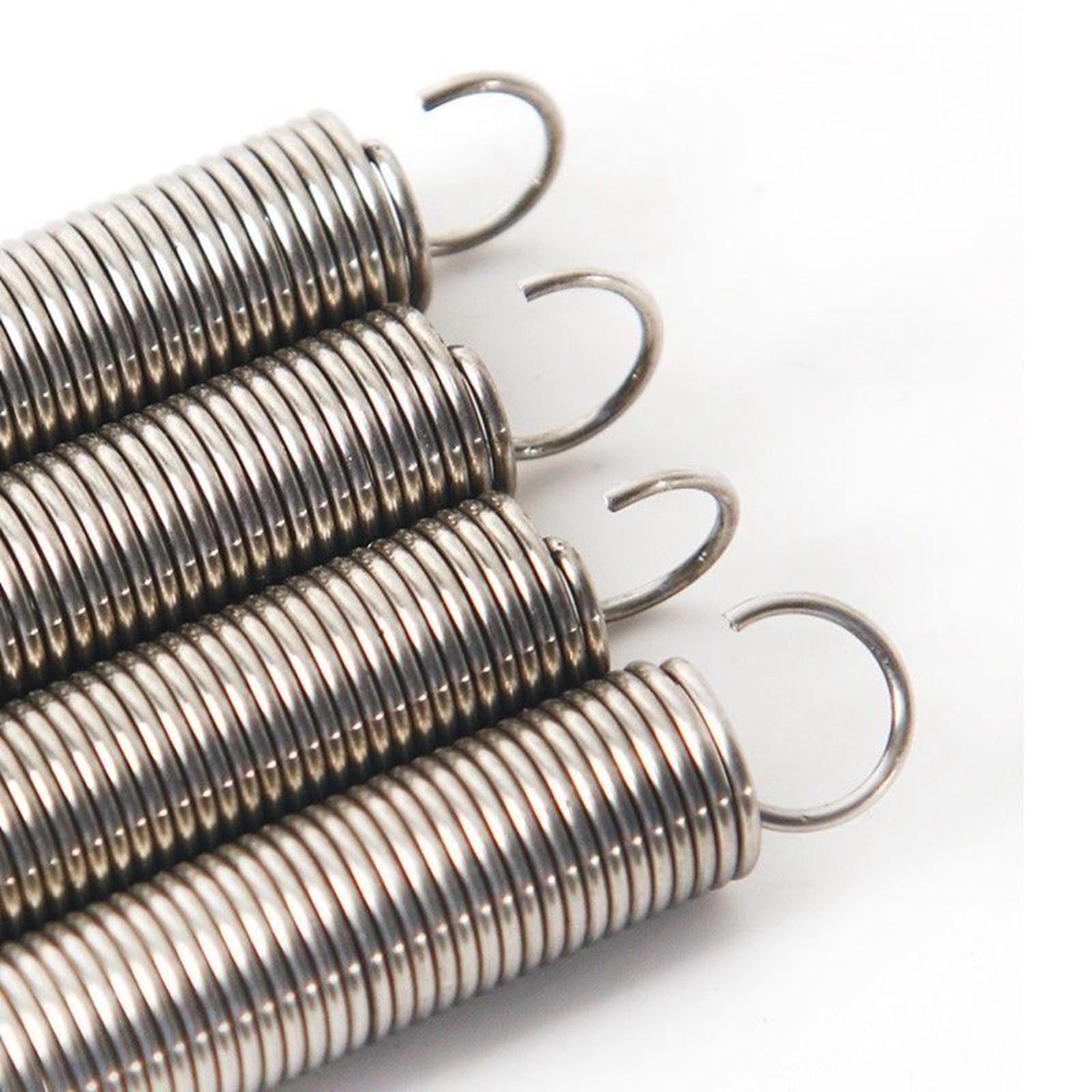 Molle A Trazione Con Gancio - 5 Pezzi Acciaio Inox, 0.7x7x50mm, Per Fai-Da-Te E Riparazioni - Foto 10