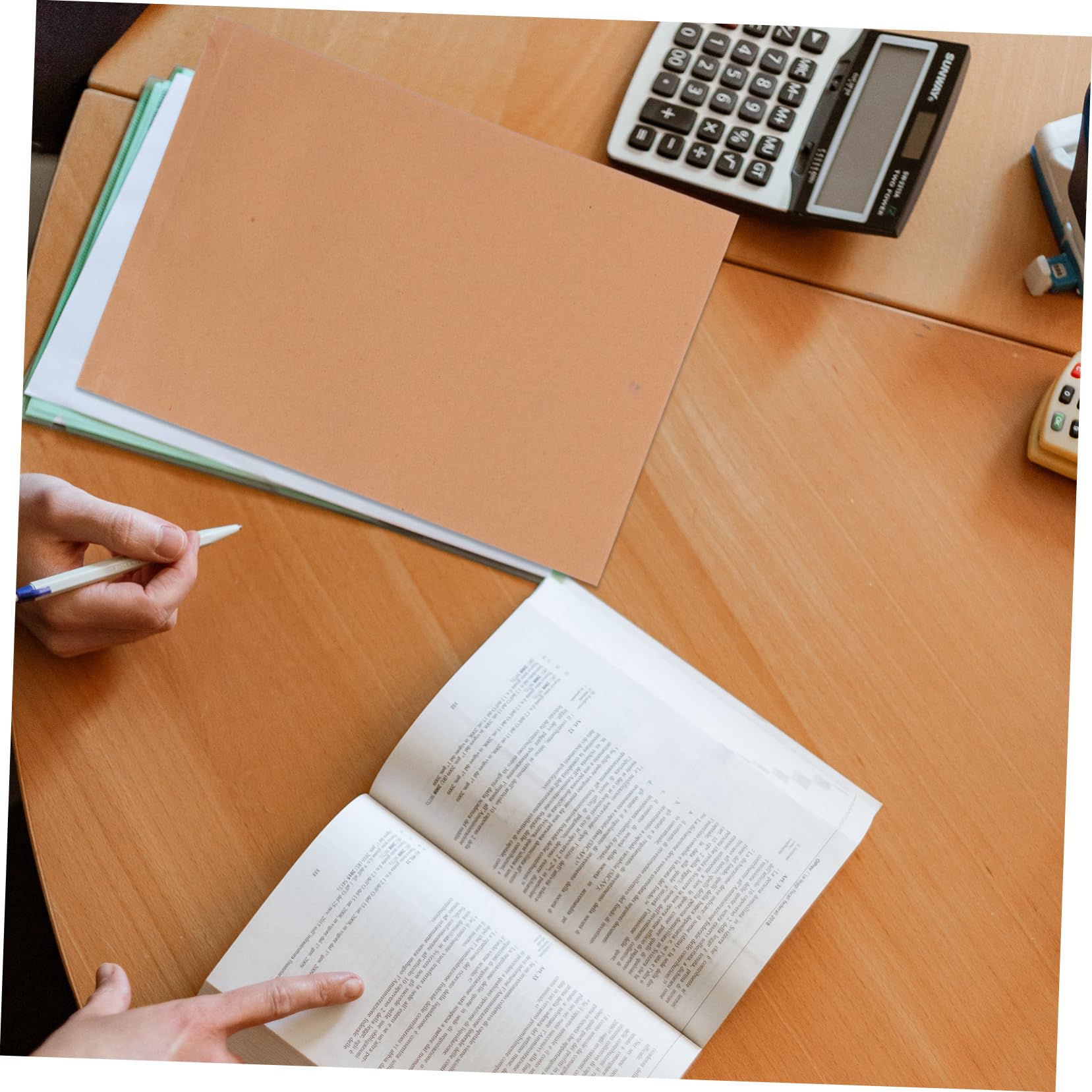 Ciieeo Set 25 Pezzi Borsa Portadocumenti in Carta Kraft Grande Capacità per Organizzare Documenti Importanti, per Decorazioni Scuola e Ufficio Professionale