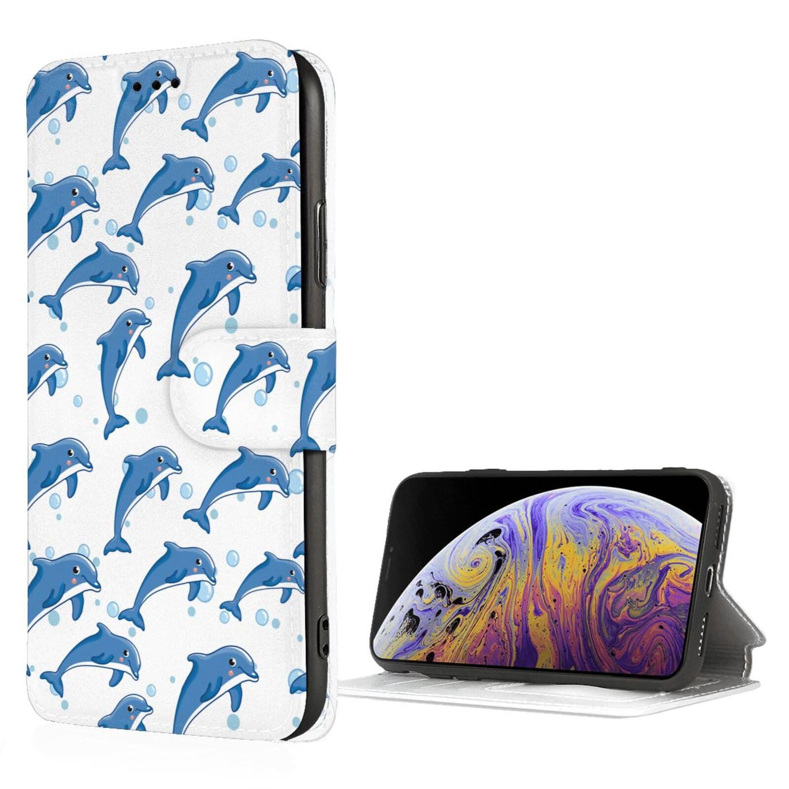 Amazon.co.jp: サメ 鮫柄 魚柄 IphoneSE第3/2世代ケース Iphone7/8  