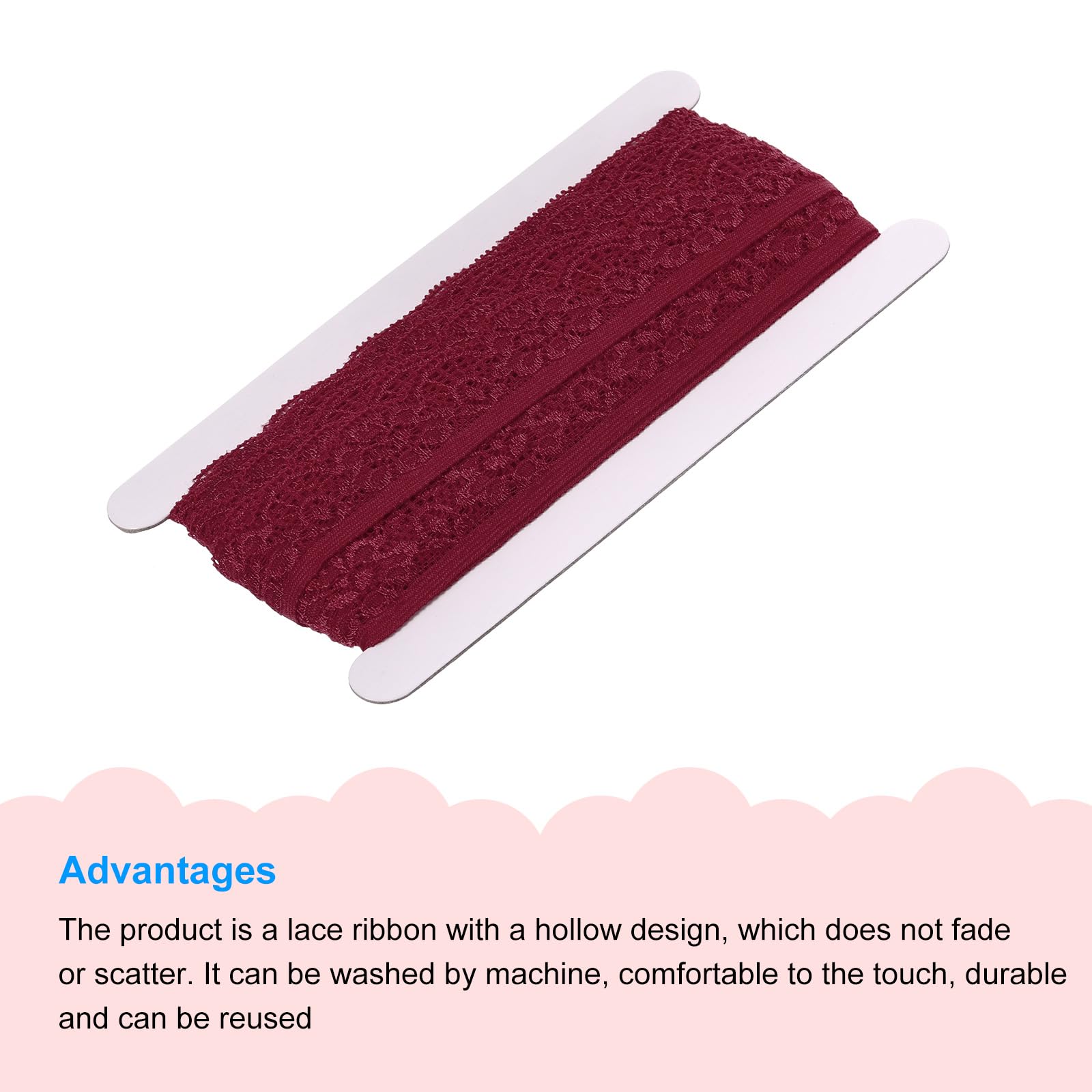 2 Yards Bladvorm Kant Rand Trim Lint 10 cm Breedte Vintage Stijl Zwart Trimmen Stof Geborduurde Applique Naaien Craft Bruiloft Bruidsjurk Versiering Diy Party Decoratie Kleding Borduren