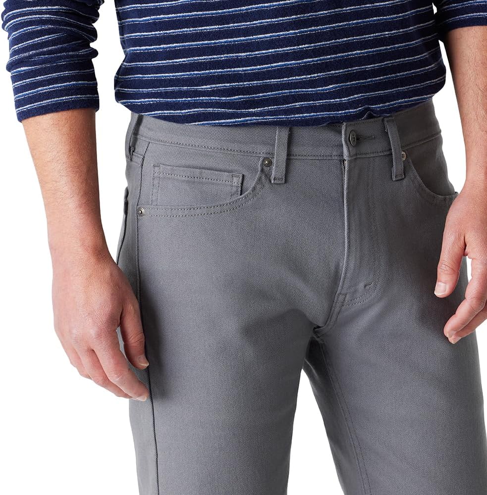 Levi Strauss Signature Gold Men's Regular Fit Flex Jean Pants - Image 5