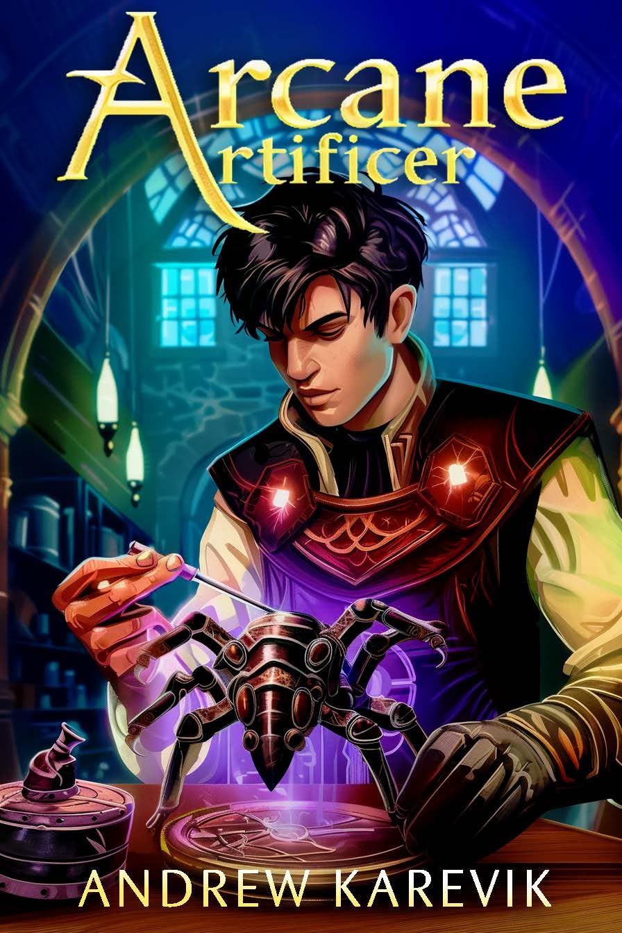 Amazon.com: Arcane Artificer: A Crafting LitRPG Fantasy (Dren's Den ...