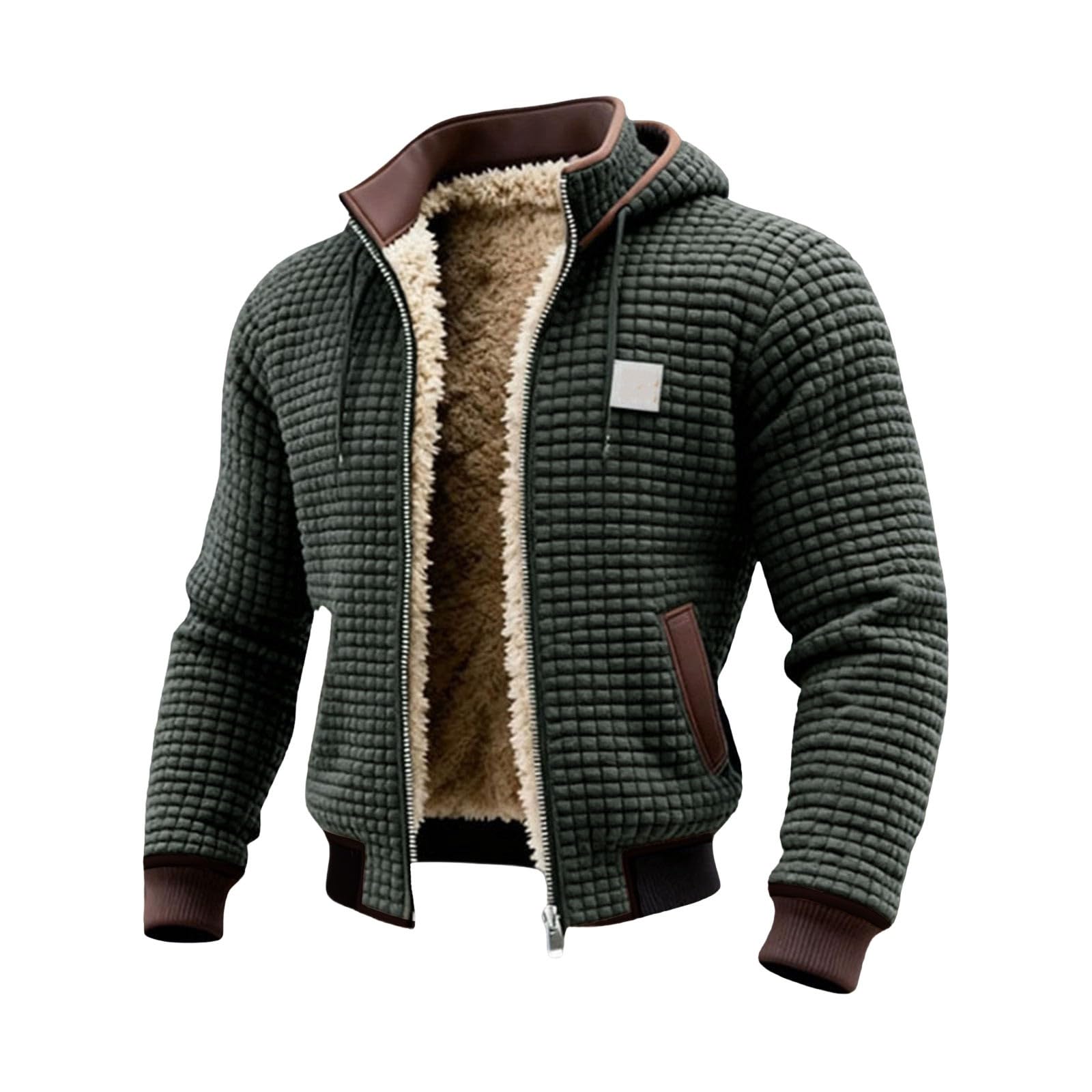Generisch Fahrradjacke Damen Sommer Fleecejacke mit, warmer Wintermantel, weich gefüttert, für den
