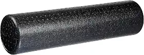 Rolo De Massagem 60Cm Preto Para Relaxamento Muscular E Fisioterapia Corpo Inteiro