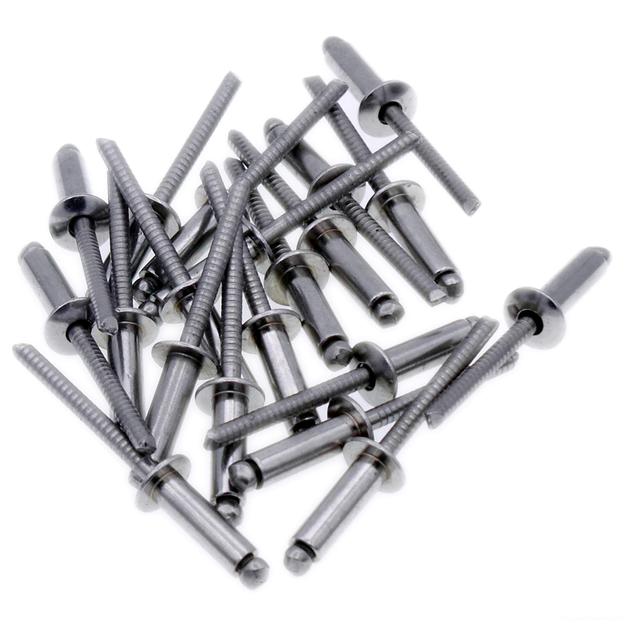 Rivetti Pop Testa A Cupola Aperta 4,8mm In Acciaio Inox A2 - Foto 11
