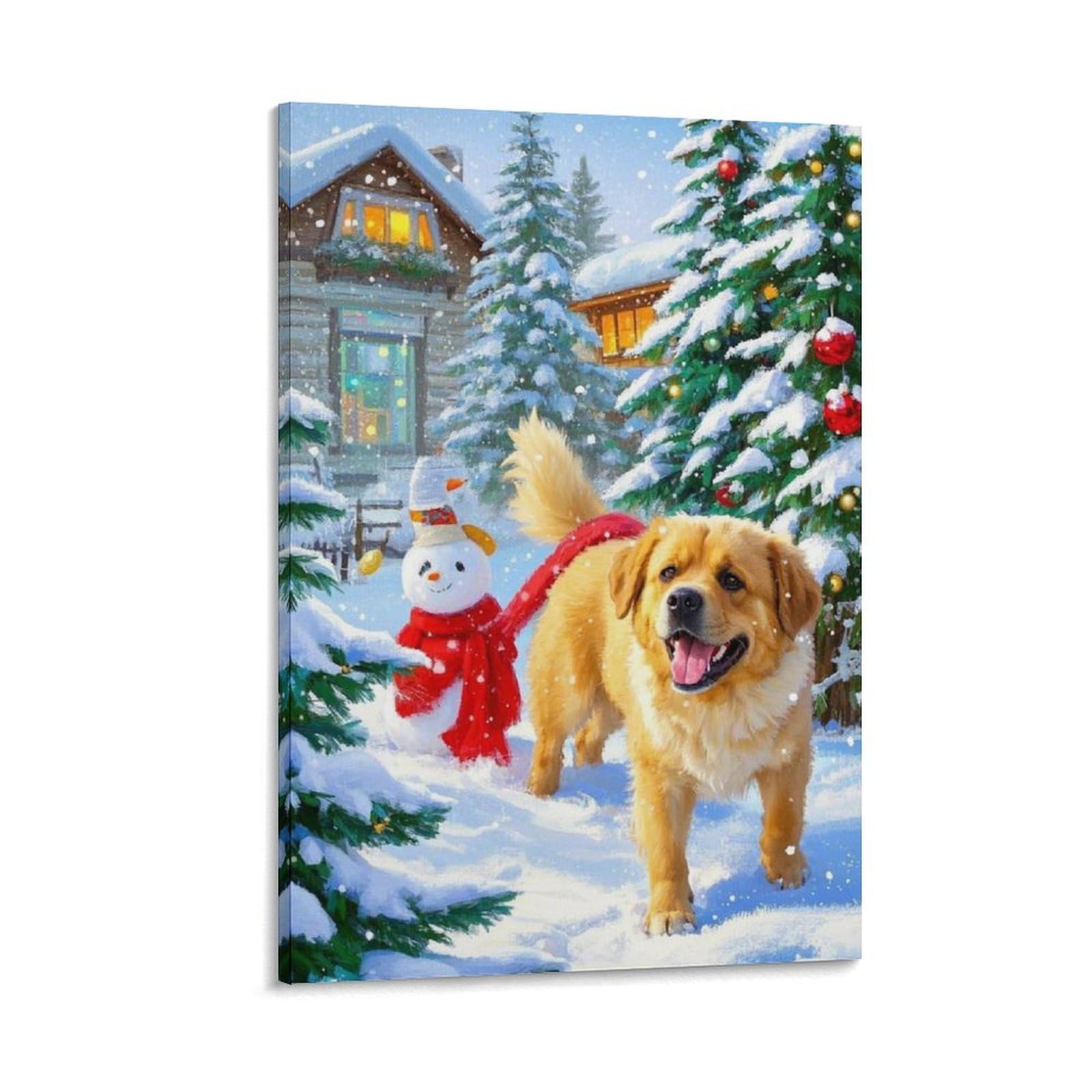 InstyleArt Stampa Su Tela 'Rottweiler Attento' – Quadro Moderno 80x60 Cm, Decorazione Murale Artistica, Pronto Da Appendere, Made In Germany - 5