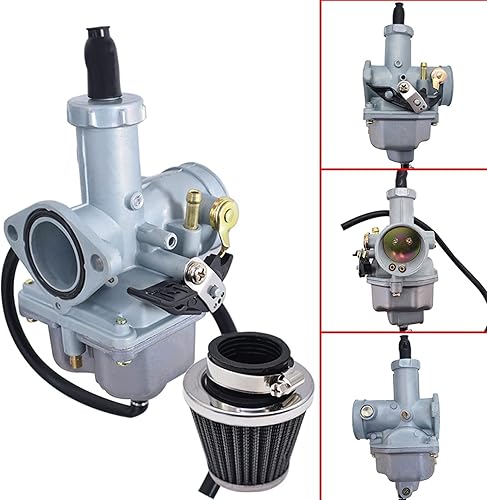 Miniatura 7 de Repuesto de carburador PZ26 de 1.024 in para Honda CB125 CB125S CG125 XL100S XR100 XR100R Carb con filtro de aire